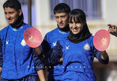 گالری عکس تمرین تیم بانوان ملوان