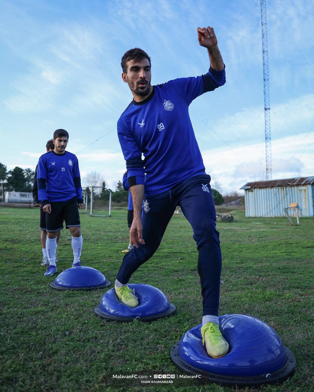 گالری عکس تمرین ملوان