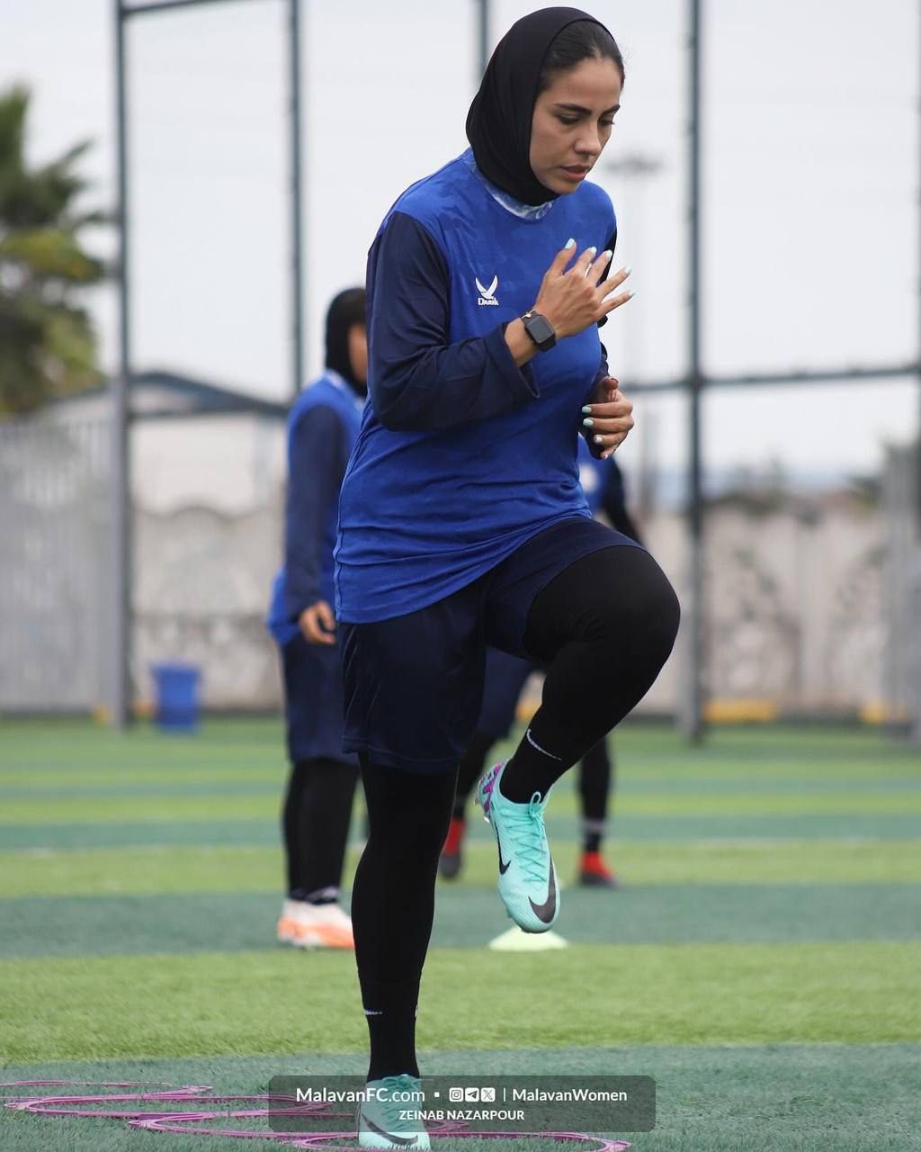 گالری عکس تمرین تیم بانوان ملوان