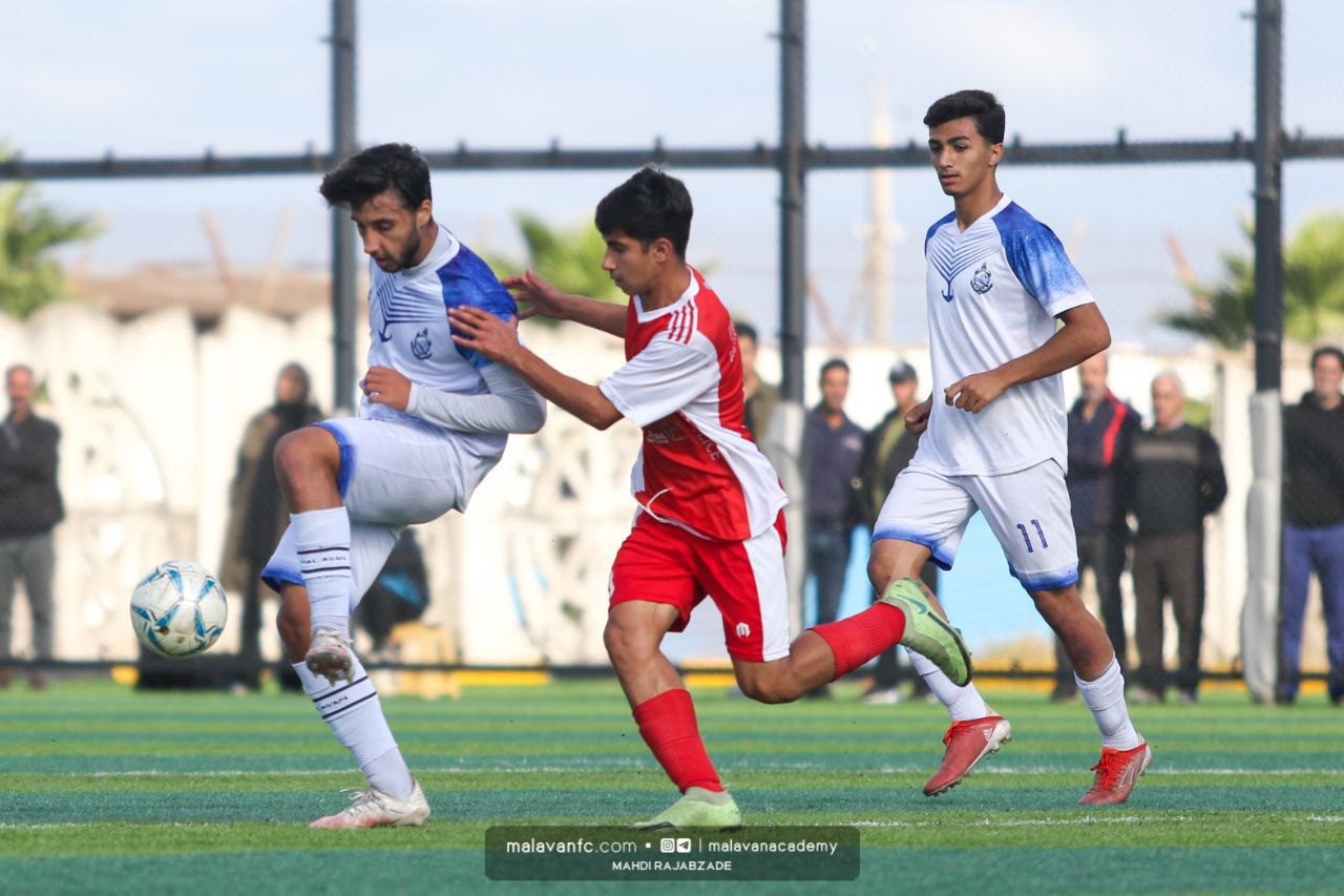 گزارش تصویری جوانان ملوان ب و پرسپولیس کیاشهر