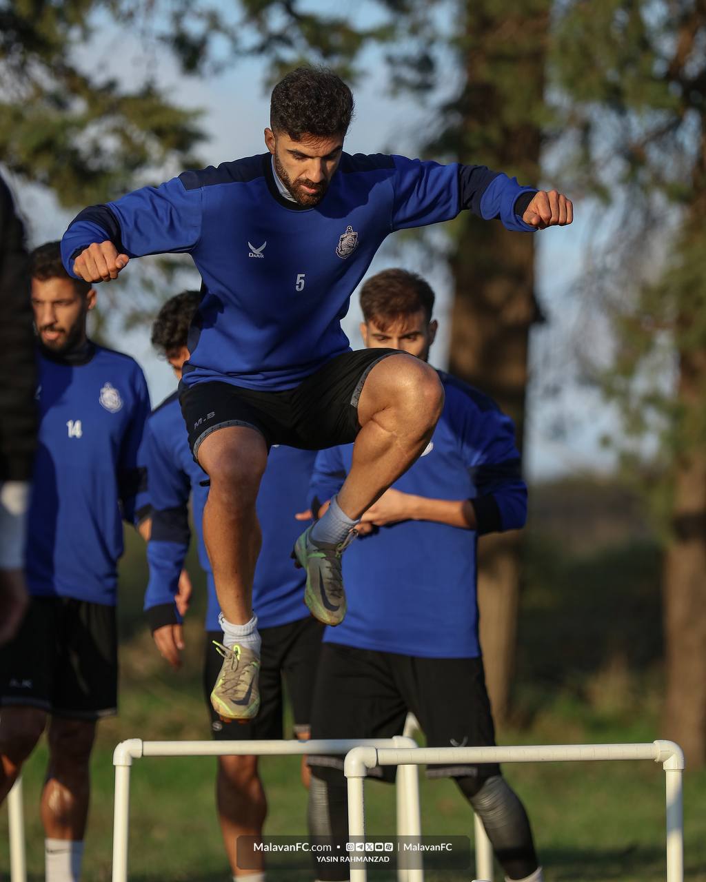 گالری عکس تمرین ملوان