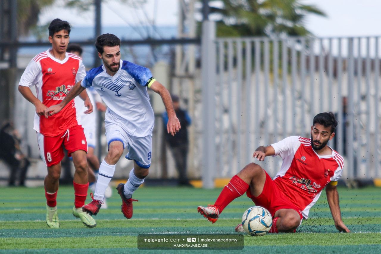 گزارش تصویری جوانان ملوان ب و پرسپولیس کیاشهر