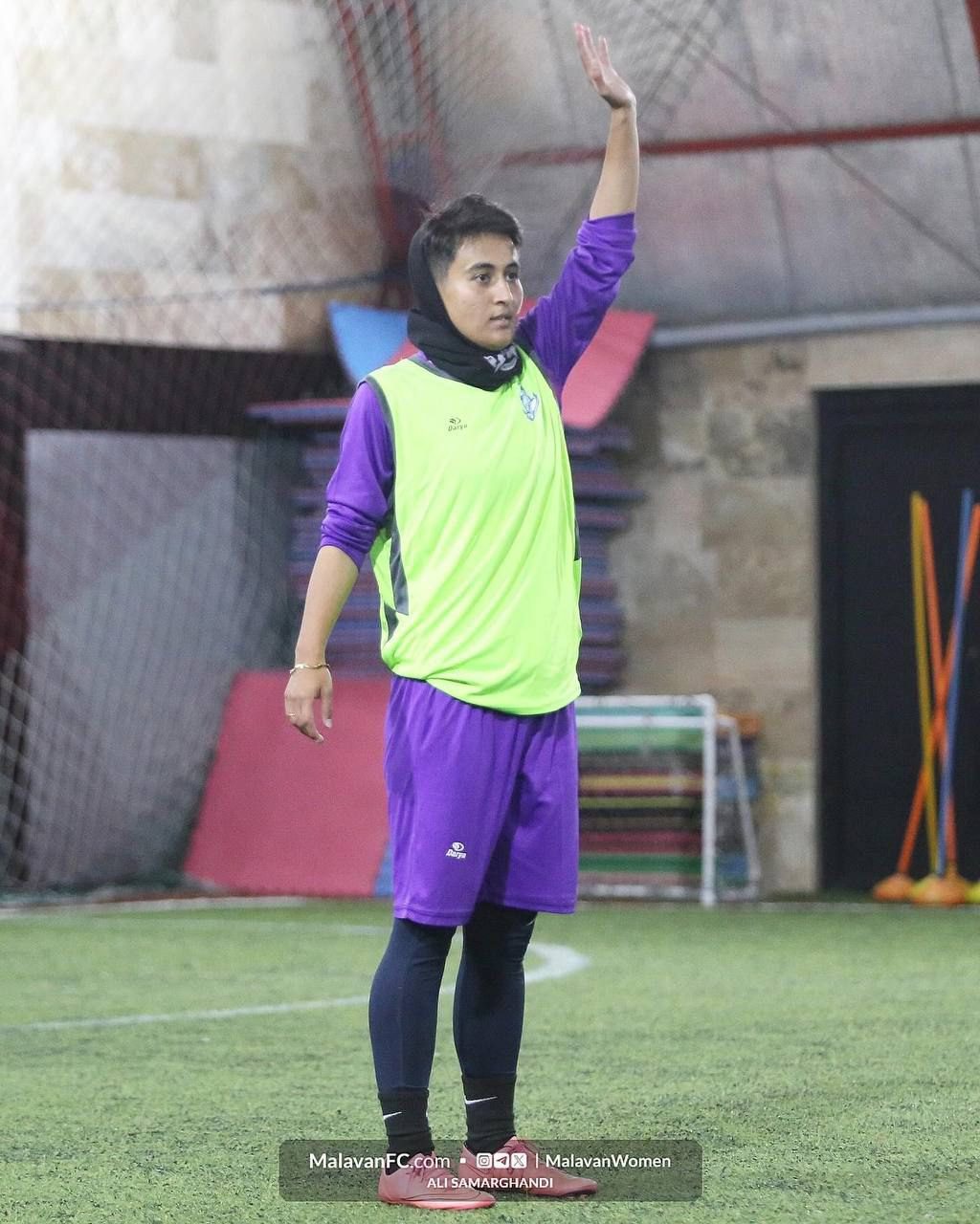 گالری عکس تمرین تیم بانوان ملوان