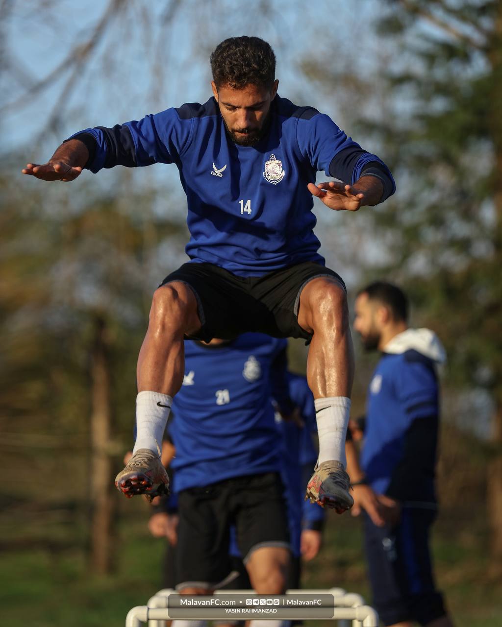 گالری عکس تمرین ملوان