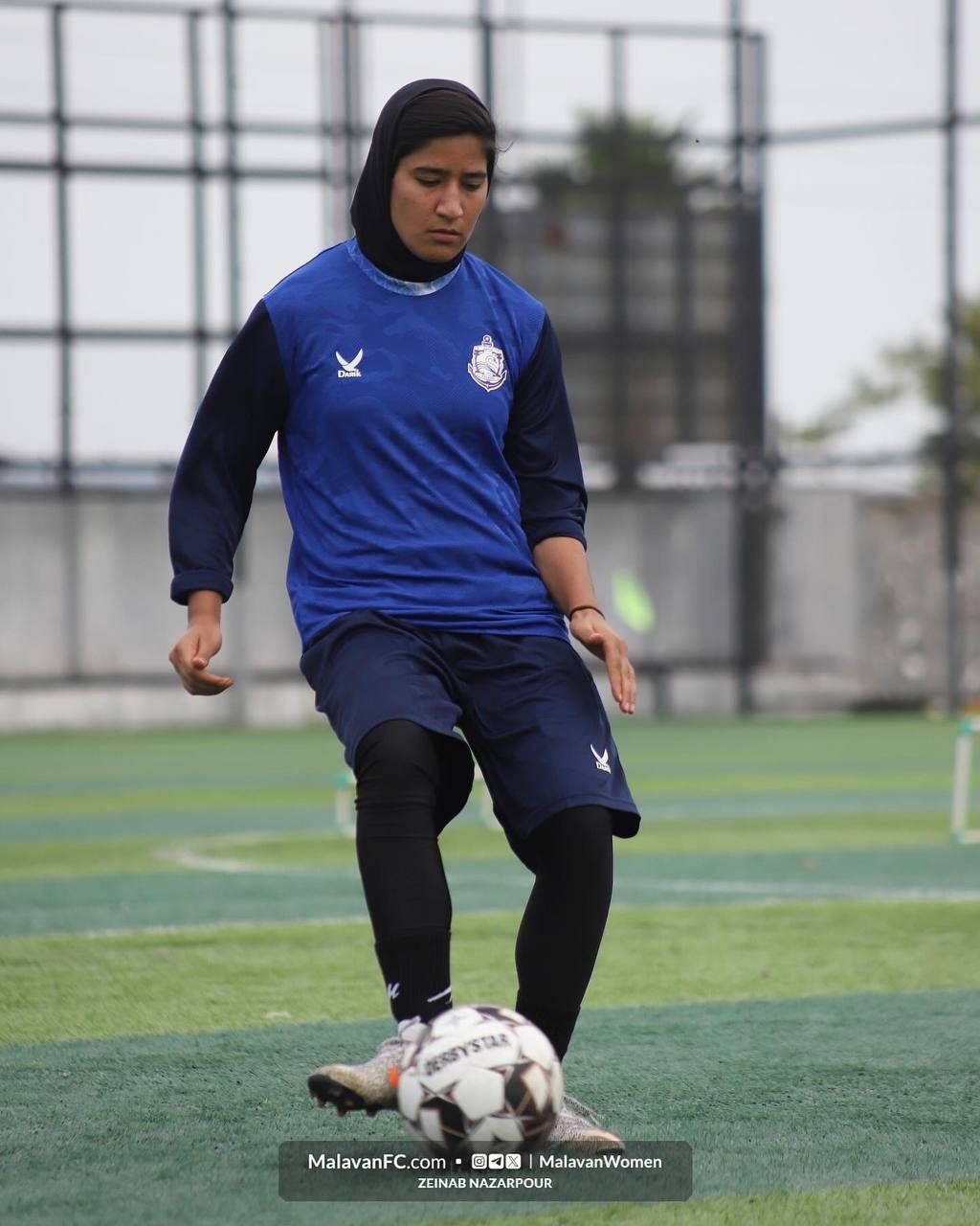 گالری عکس تمرین تیم بانوان ملوان