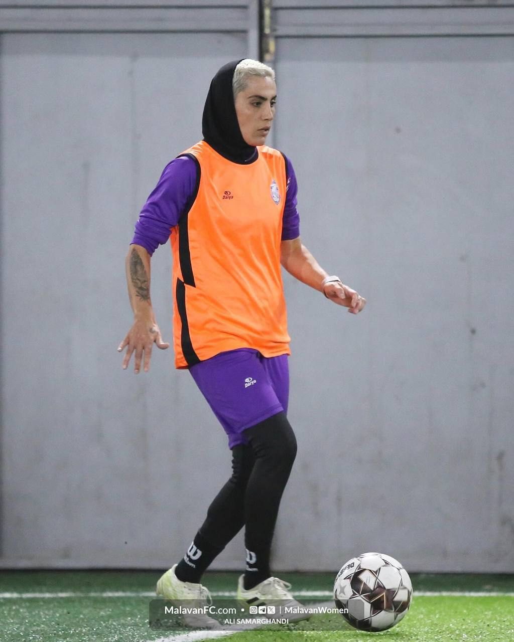 گالری عکس تمرین تیم بانوان ملوان