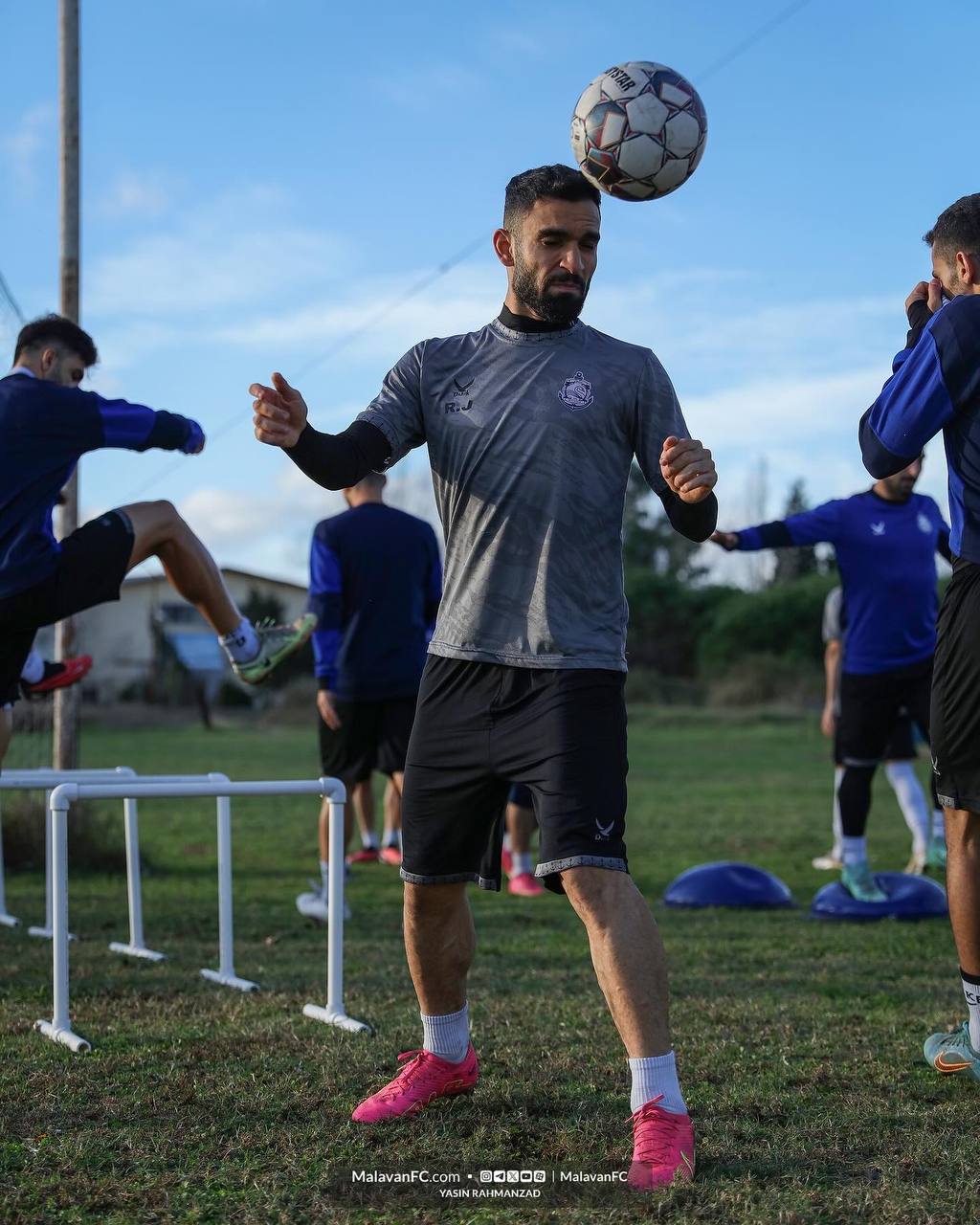 گالری عکس تمرین ملوان