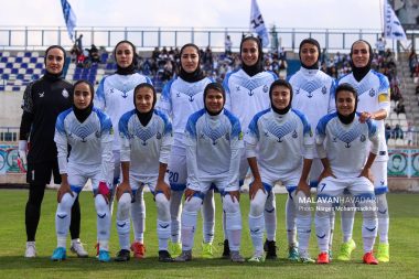 گالری عکس دیدار بانوان ملوان بندرانزلی - سپاهان اصفهان