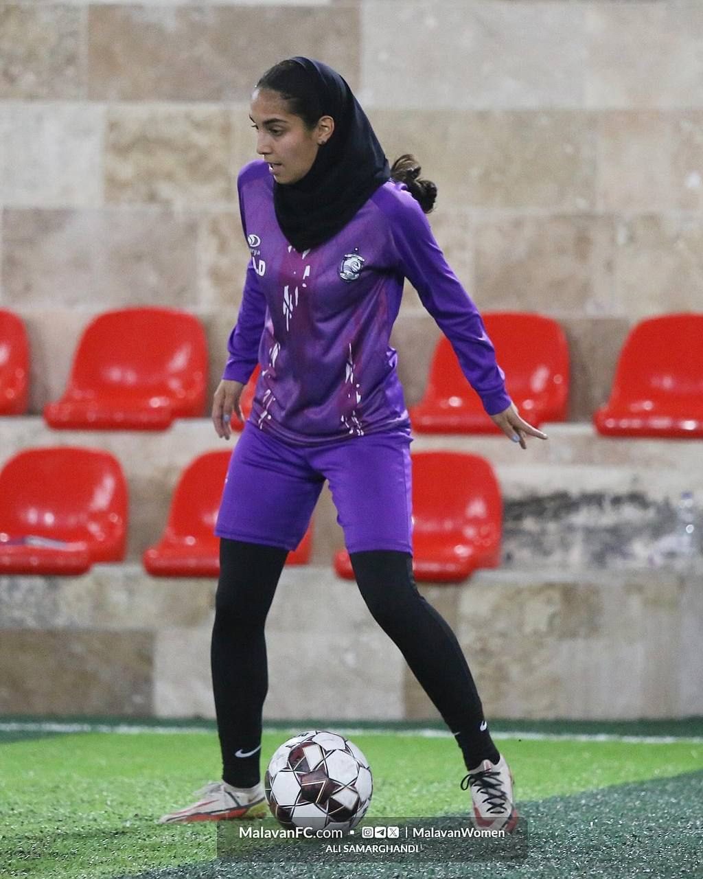 گالری عکس تمرین تیم بانوان ملوان