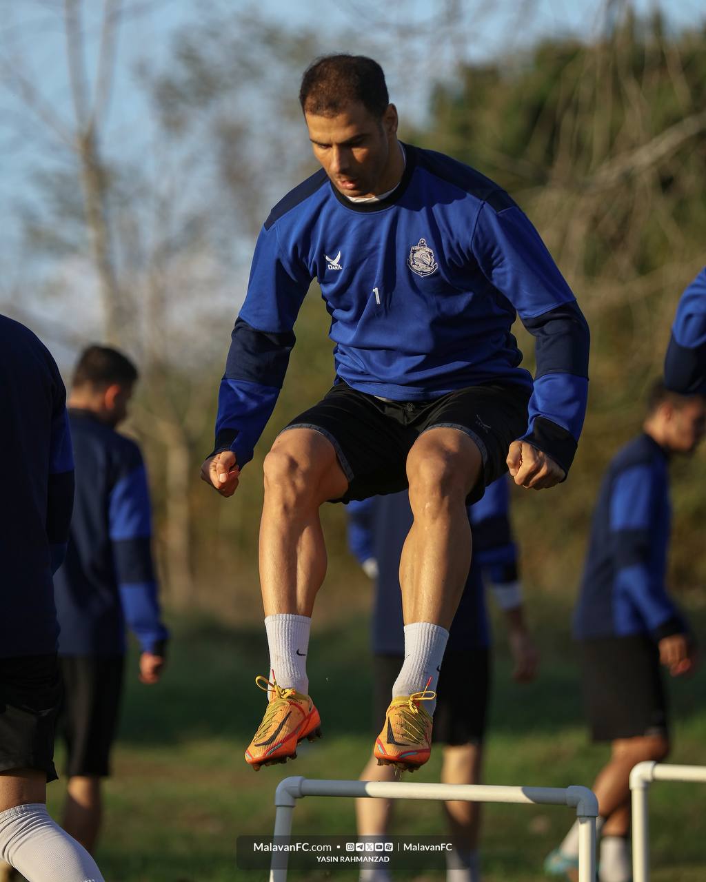 گالری عکس تمرین ملوان