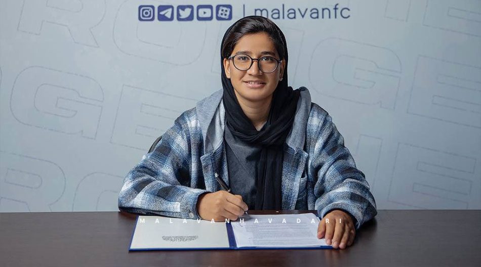 فاطمه مخدومی به ملوان پیوست