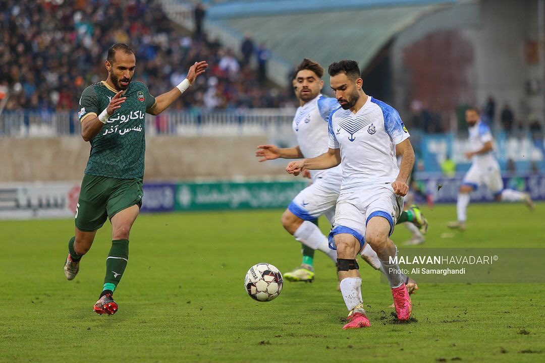 گالری عکس دیدار ملوان بندرانزلی و شمس آذر قزوین