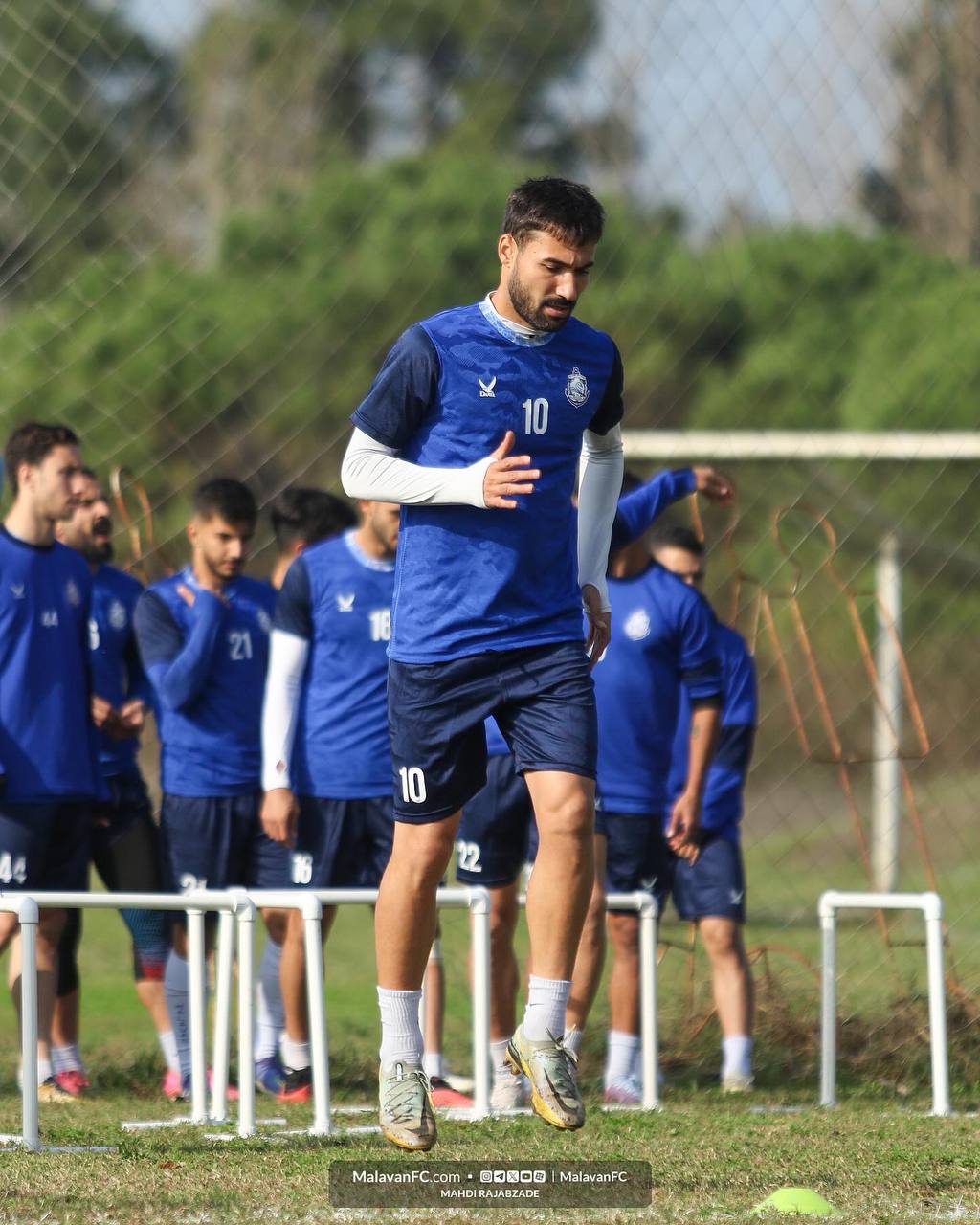 گالری عکس تمرین ملوان پنج‌شنبه ۱۶ آذر