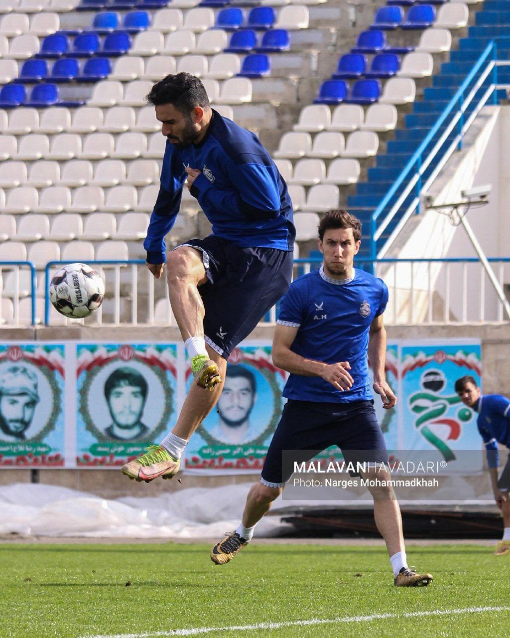 گالری عکس تمرین ملوان شنبه 2 دی
