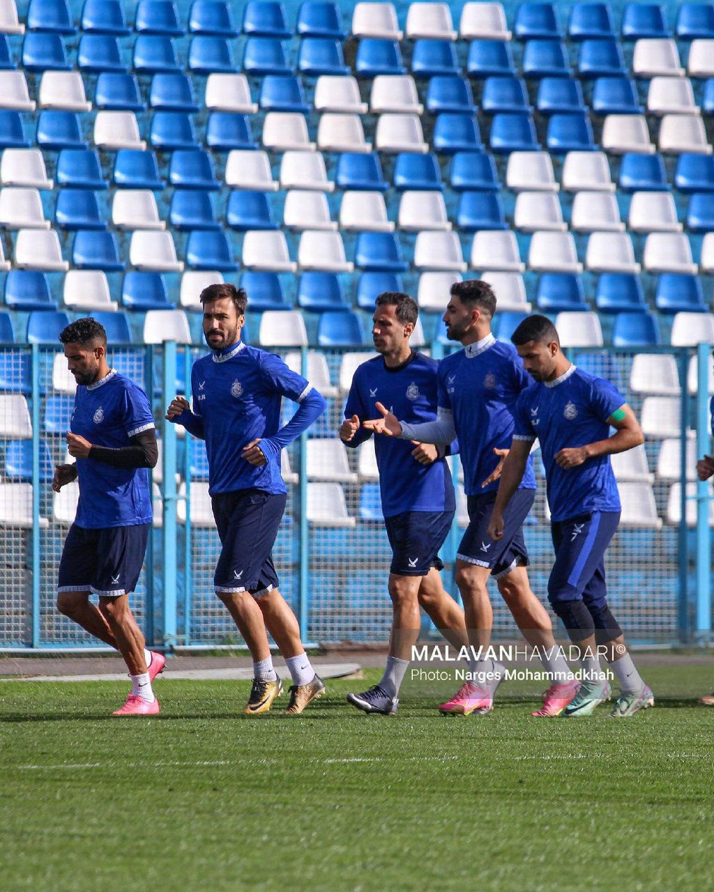 گالری عکس تمرین ملوان شنبه 2 دی