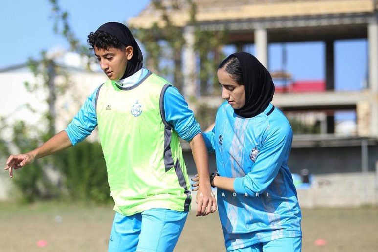 گزارش تصویری تمرین تیم بانوان ملوان سه‌شنبه ۱۶ آبان