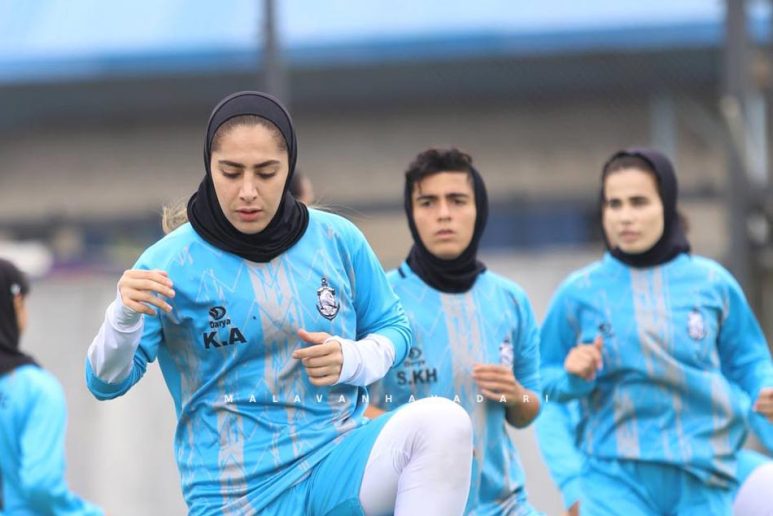 گزارش تصویری تمرین تیم بانوان ملوان شنبه ۲۰ آبان