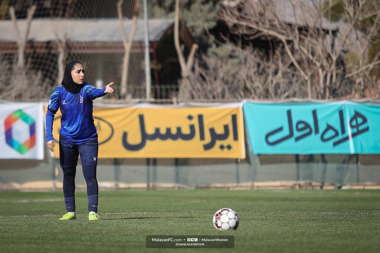 گزارش تصویری دیدار بانوان سپاهان و ملوان