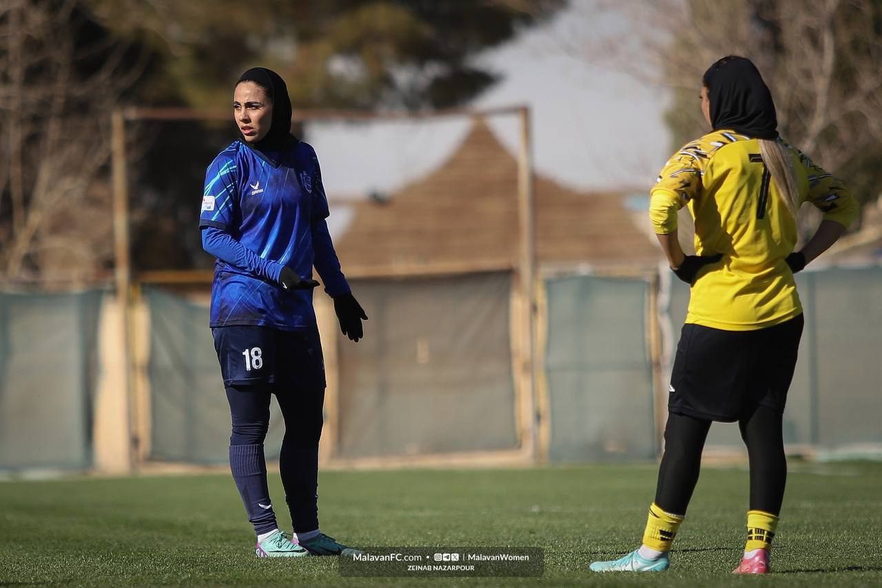 گزارش تصویری دیدار بانوان سپاهان و ملوان