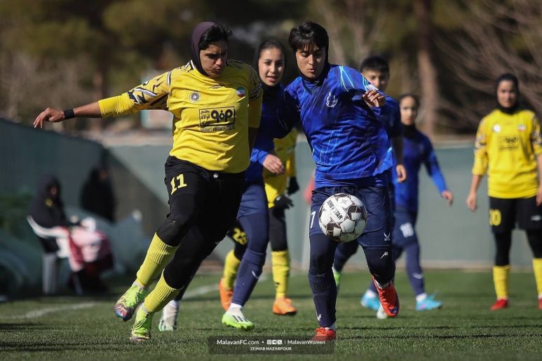 گزارش تصویری دیدار بانوان سپاهان و ملوان