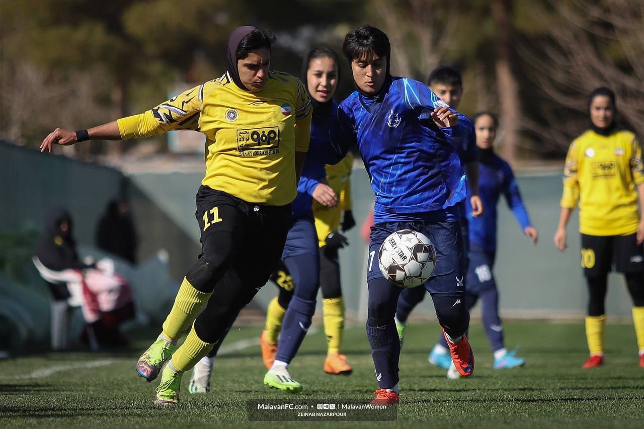 گزارش تصویری دیدار بانوان سپاهان و ملوان