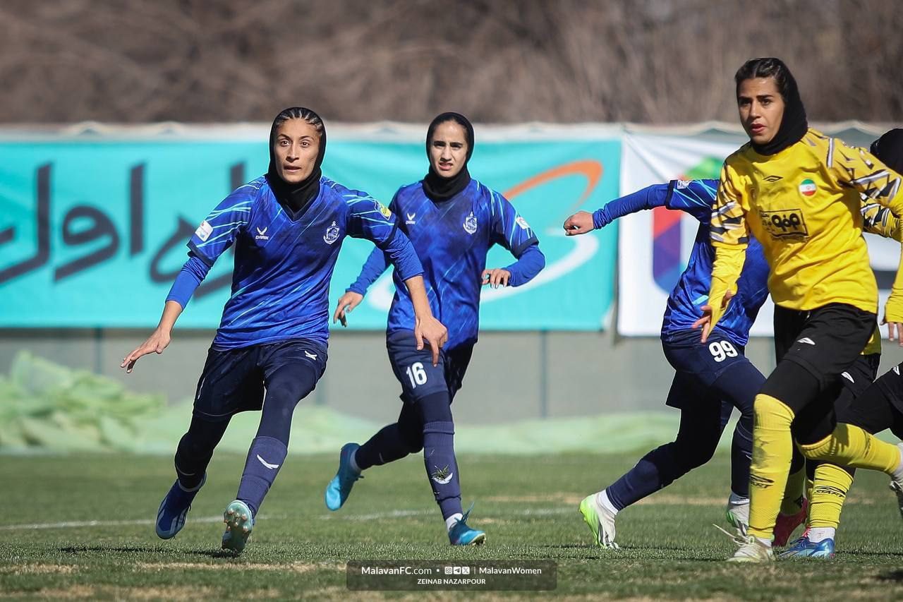 گزارش تصویری دیدار بانوان سپاهان و ملوان