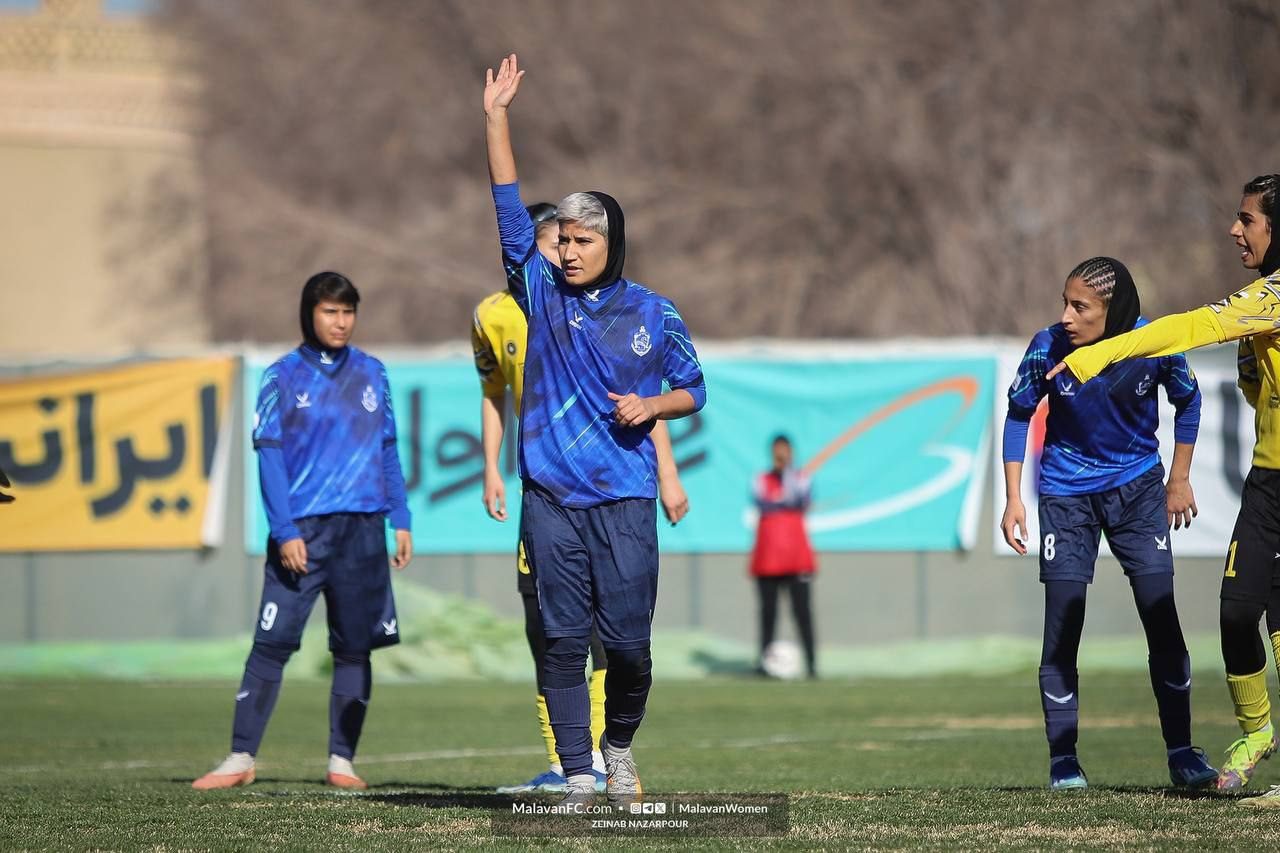 گزارش تصویری دیدار بانوان سپاهان و ملوان