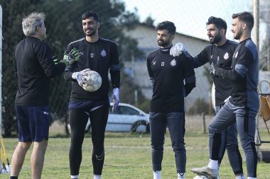 گزارش تصویری تمرین ملوان سه‌شنبه ۱۷ بهمن