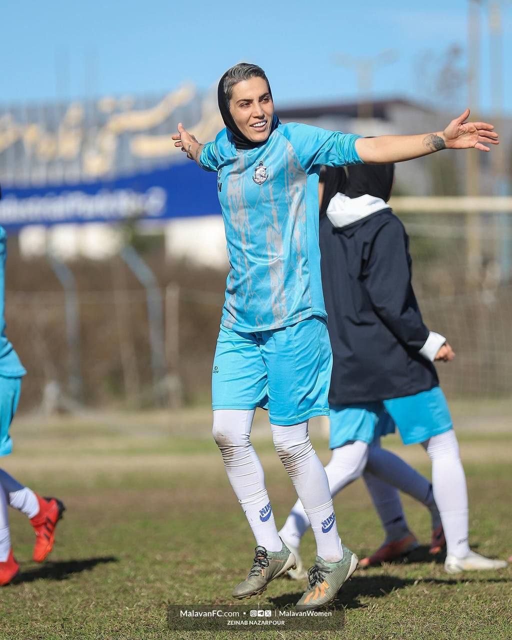 گزارش تصویری تمرین تیم بانوان ملوان سه‌شنبه ۱۷ بهمن