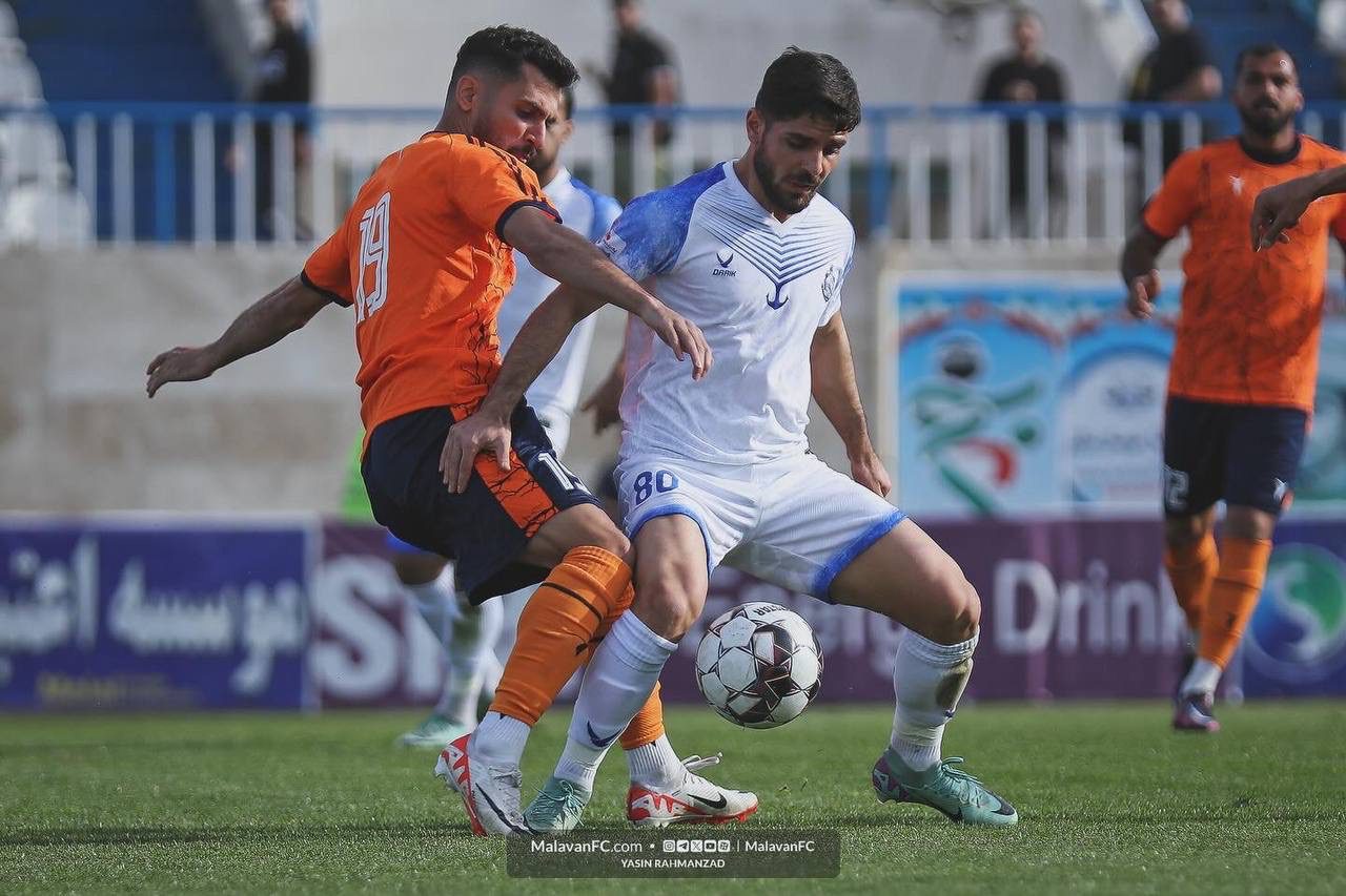 گزارش تصویری دیدار ملوان بندرانزلی و شهر راز شیراز