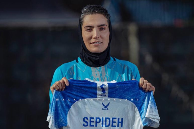 سپیده نزهتی به عنوان کاپیتان این فصل تیم بانوان ملوان معرفی شد