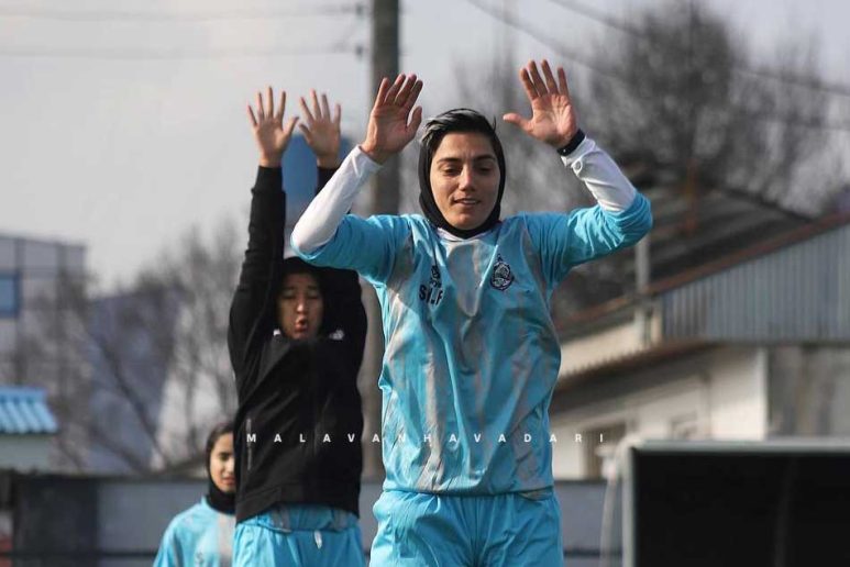 گزارش تصویری تمرین تیم بانوان ملوان سه‌شنبه ۱۲ دی