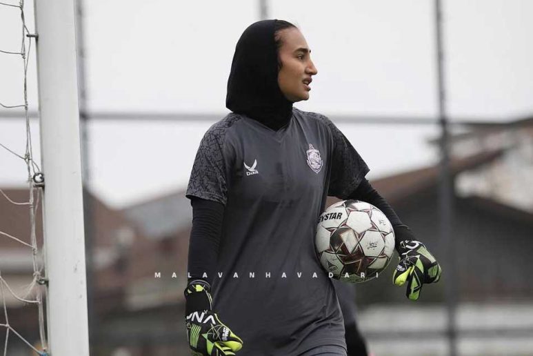 گزارش تصویری تمرین تیم بانوان ملوان چهارشنبه ۱۳ دی