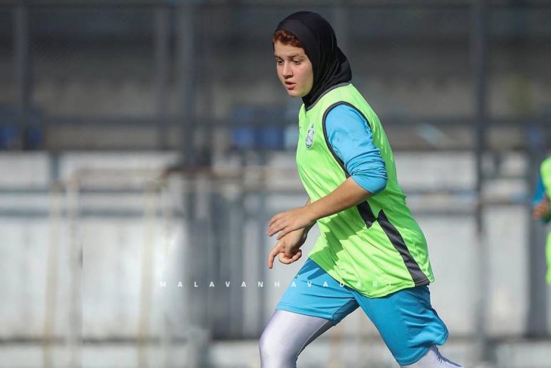 گزارش تصویری تمرین تیم بانوان ملوان دوشنبه ۲۲ آبان