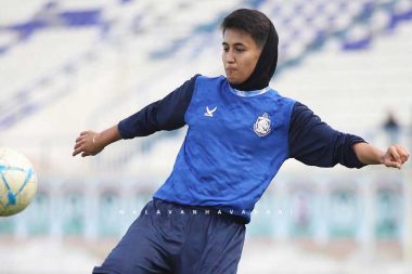 گزارش تصویری تمرین تیم بانوان ملوان پنج‌شنبه ۲ آذر