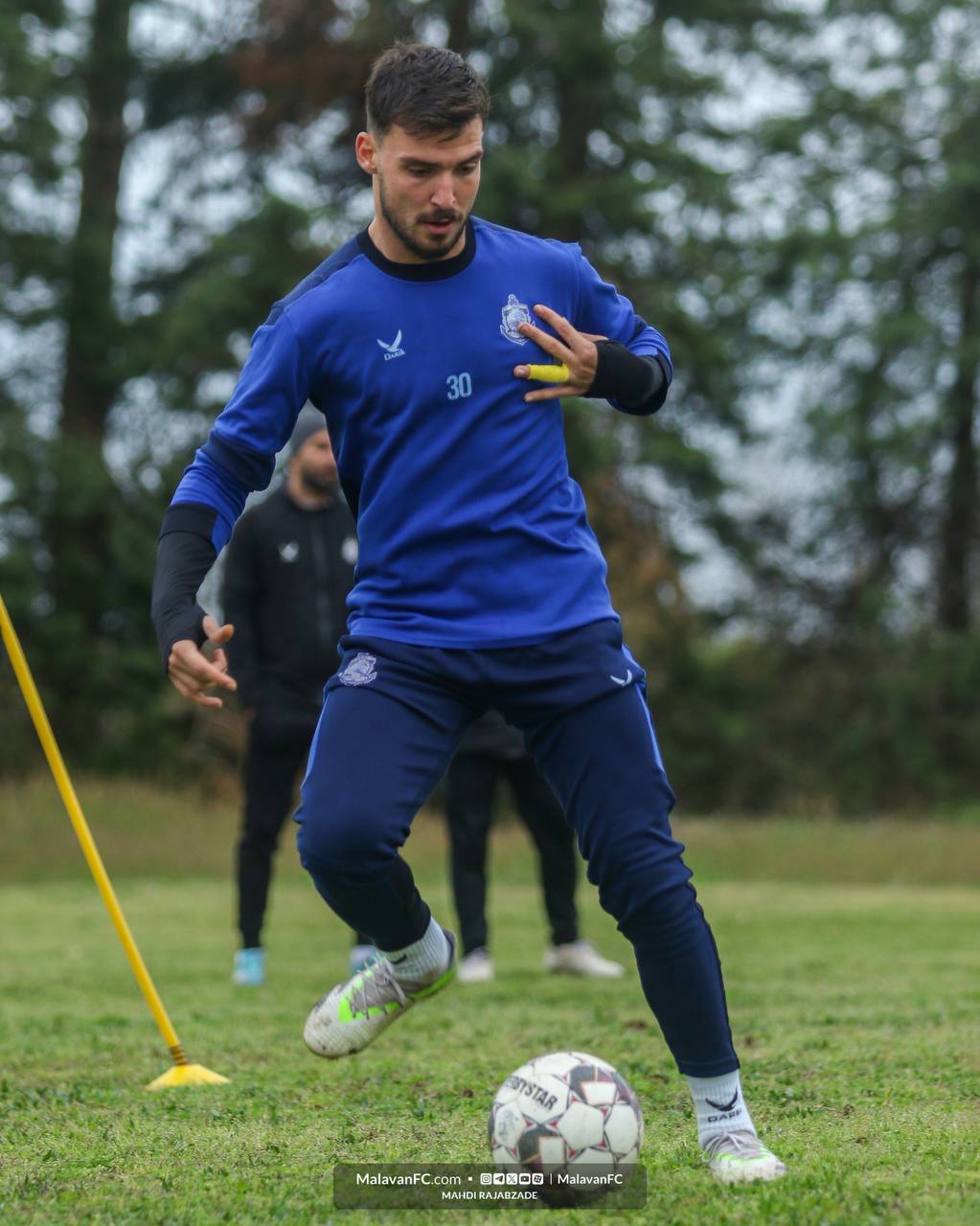 اولین تمرین ملوان در سال جدید