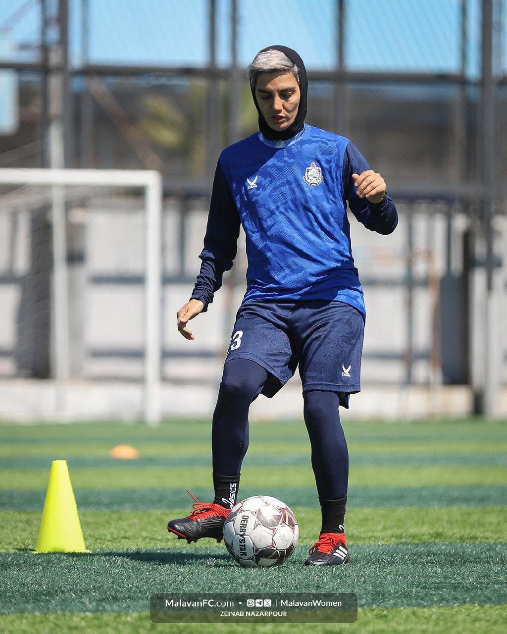 گزارش تصویری تمرین بانوان ملوان جمعه ١٠ فروردین