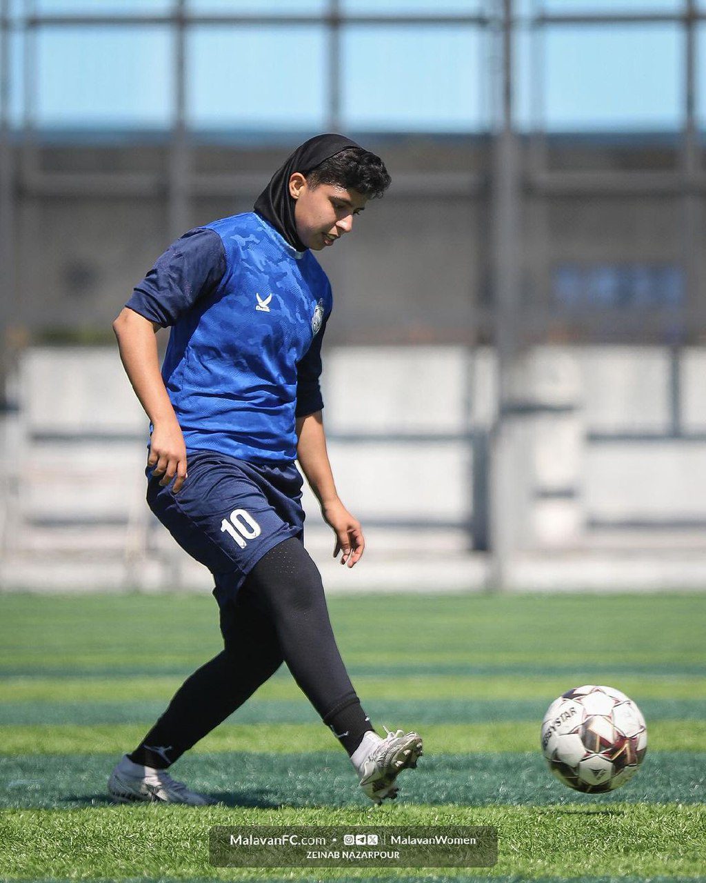 گزارش تصویری تمرین بانوان ملوان جمعه ١٠ فروردین