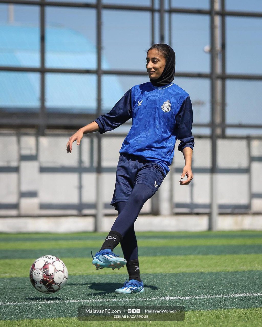 گزارش تصویری تمرین بانوان ملوان جمعه ١٠ فروردین