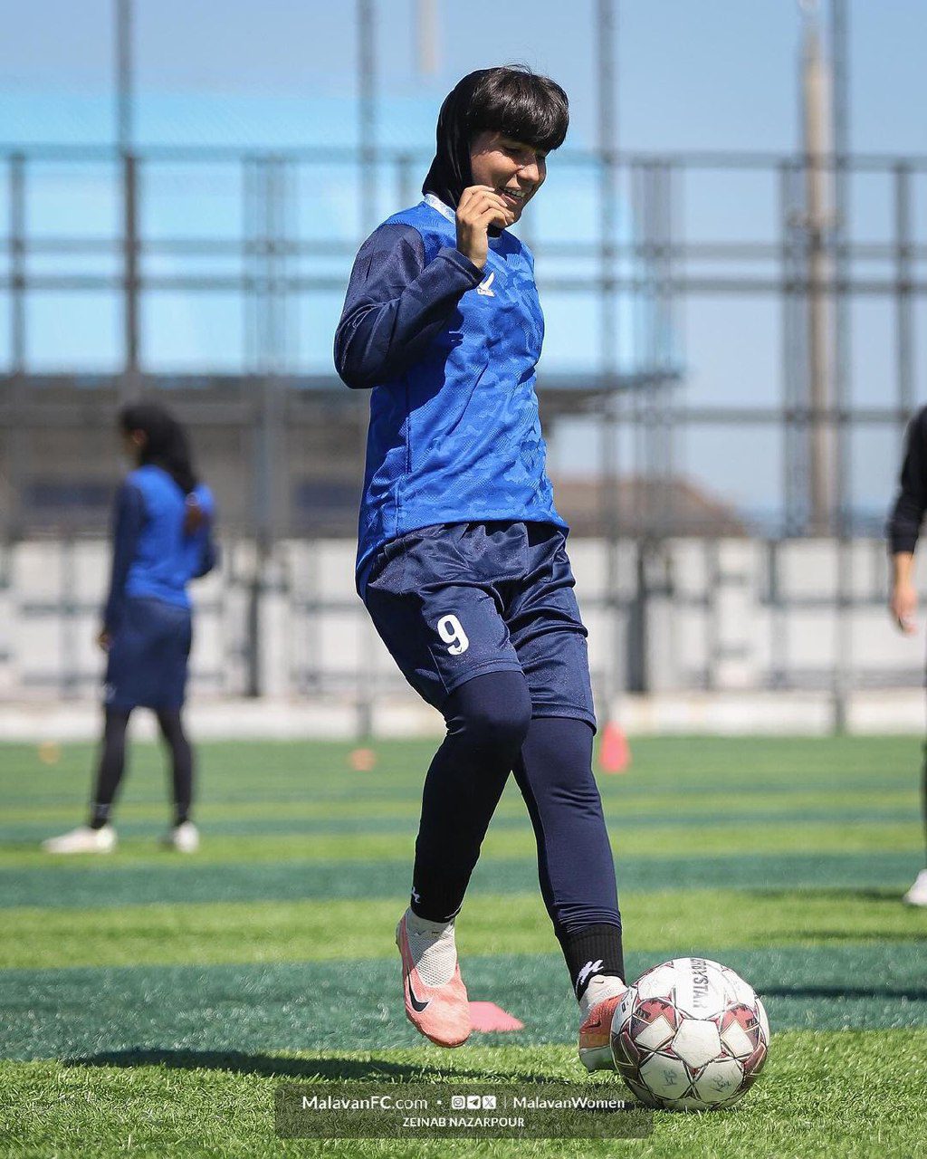 گزارش تصویری تمرین بانوان ملوان جمعه ١٠ فروردین