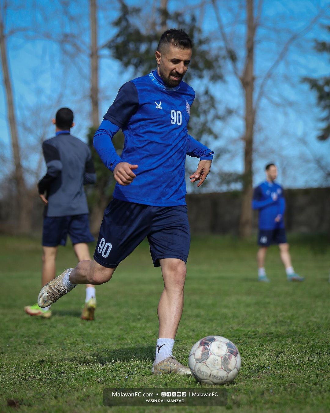 گزارش تصویری تمرین ملوان چهارشنبه ۸ فروردین