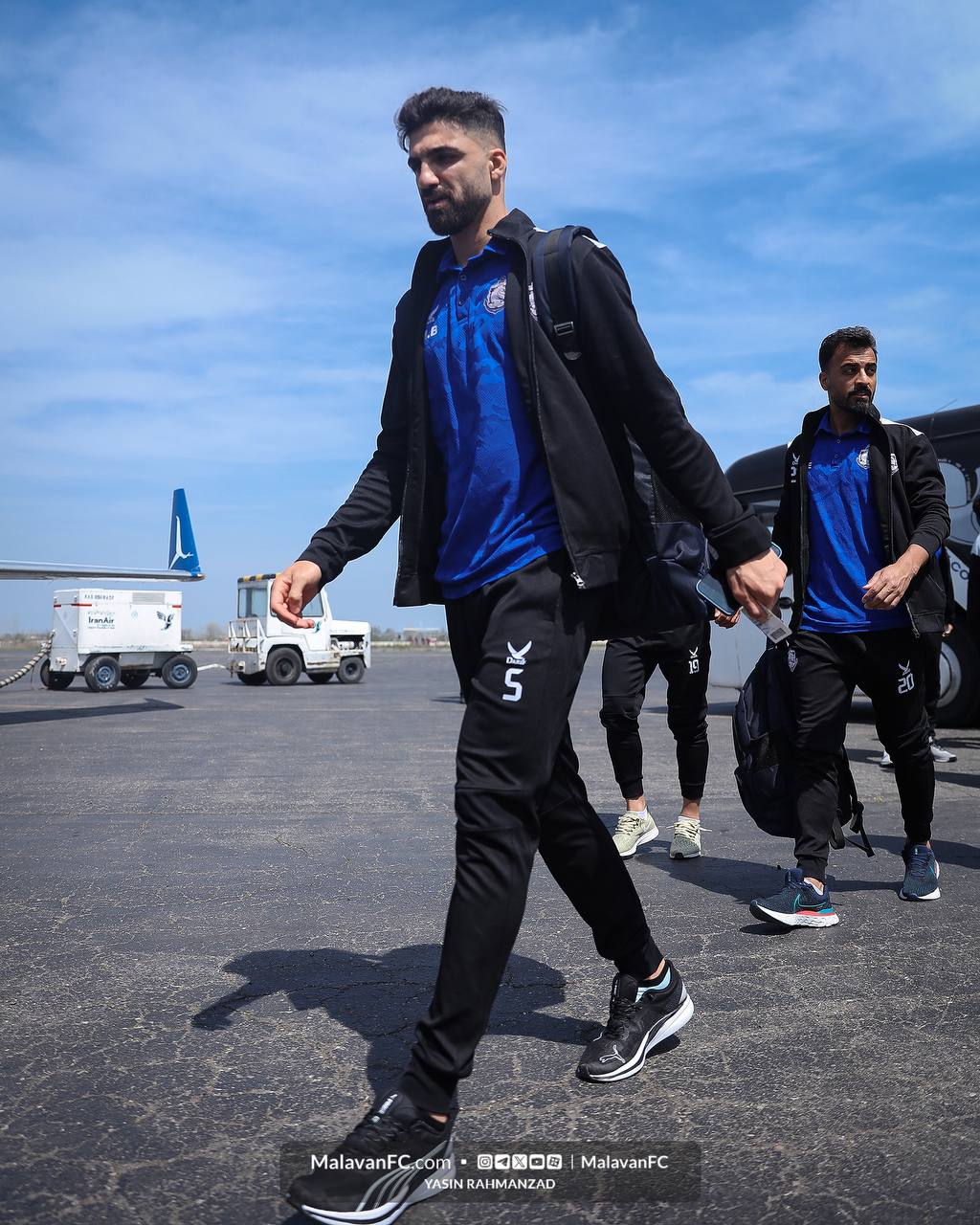 حرکت کاروان ملوان به سمت قائمشهر