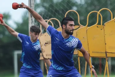 ملوان با تمرین قدرتی ادامه می‌دهد