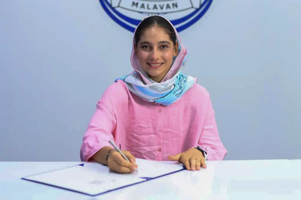 نازنین منصوری به ملوان پیوست