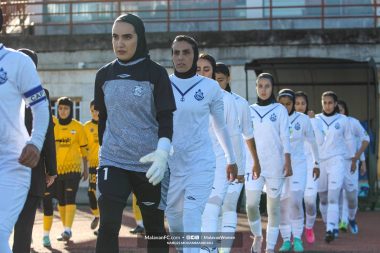 گالری عکس بانوان ملوان بندرانزلی و سپاهان اصفهان